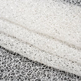 Bridal Lace with Beads and Sequins - White All-Over Abstract
