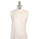 Bridal Lace with Beads and Sequins - White All-Over Abstract