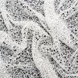 Bridal Lace with Beads and Sequins - White All-Over Abstract