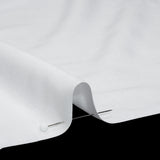 Medium-weight Rayon Batiste - White - Loreto Collection