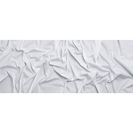 Stretch Cotton Poplin - White - Chancay Collection