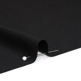 Lightweight Rayon Challis - Black - Baja Collection