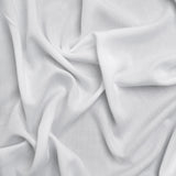 Lightweight Rayon Challis - White - Baja Collection