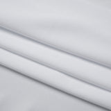 Stretch Recycled Polyester Jersey, Wicking with Odorless Finish - White