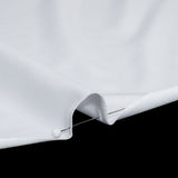 Stretch Recycled Polyester Jersey, Wicking with Odorless Finish - White