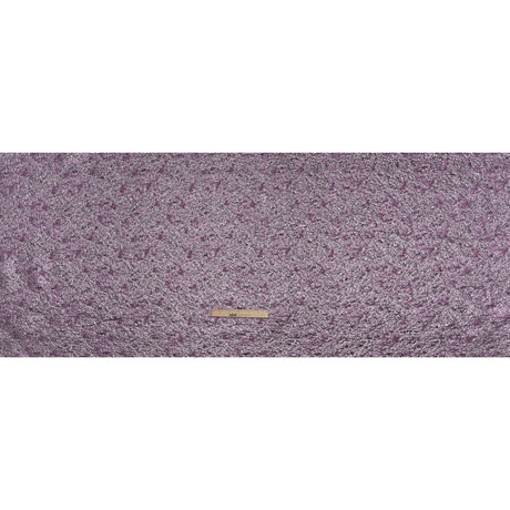 Metallic Luxury Brocade - Purple Abstract