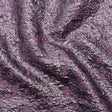 Metallic Luxury Brocade - Purple Abstract