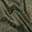 Metallic Luxury Brocade - Sage Green and Gold Abstract