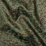 Metallic Luxury Brocade - Sage Green and Gold Abstract