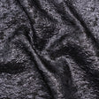 Metallic Luxury Brocade - Black and Navy Abstract