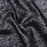 Metallic Luxury Brocade - Black and Navy Abstract