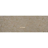 Metallic Luxury Brocade - Gray and Gold Floral Outlines