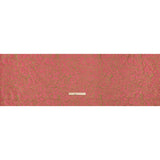 Metallic Luxury Brocade - Rose Pink and Gold Floral Outlines
