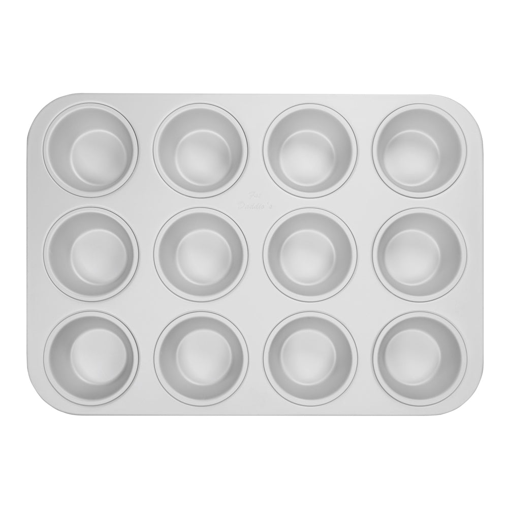 Fat Daddio's Anodized Aluminum 12-Cup Standard Muffin Pan