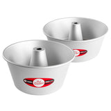 Fat Daddio's Anodized Aluminum Round Angel Food Cake Pan, 10"