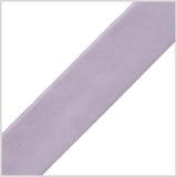 1.375" Gray Nylon Velvet Ribbon