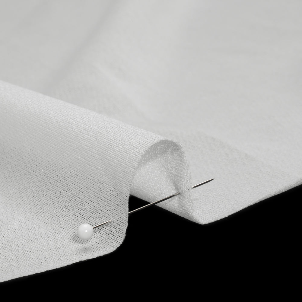 Lightweight Knit Fusible Interlining Single Side by Helmut Lang - White