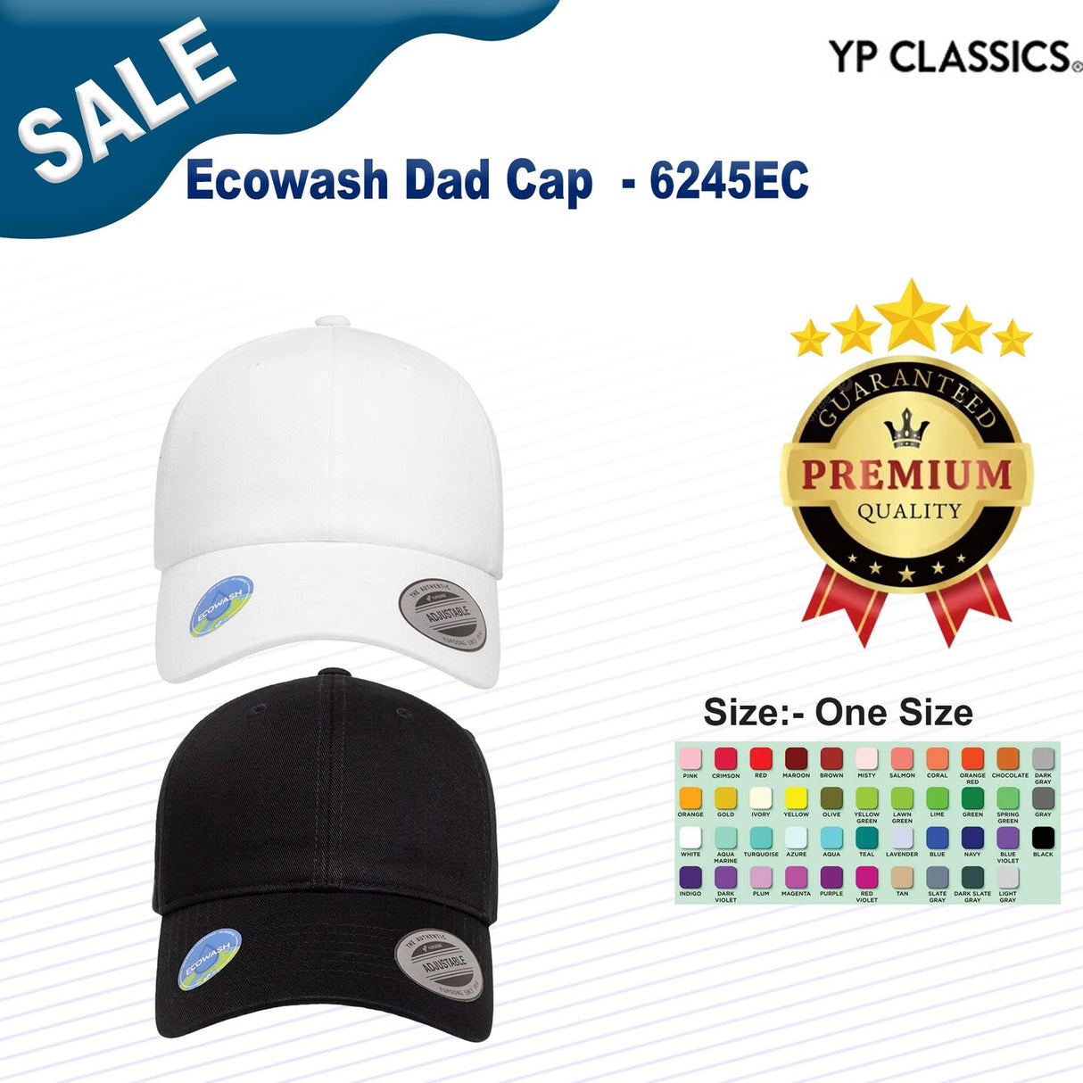 YP Classics® Ecowash Dad Cap