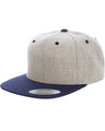 YP Classics® Flat Visor Classic Two-Tone Snapback Cap