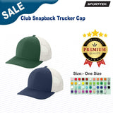 Sport-Tek® Club Snapback Trucker