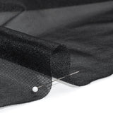 Mesh Fusible Interlining Single Side - Black