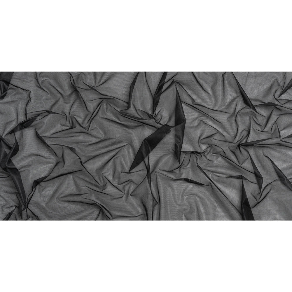 Mesh Fusible Interlining Single Side - Black