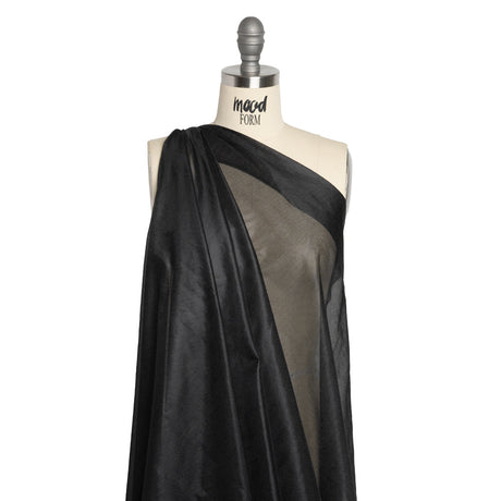 Mesh Fusible Interlining Single Side - Black