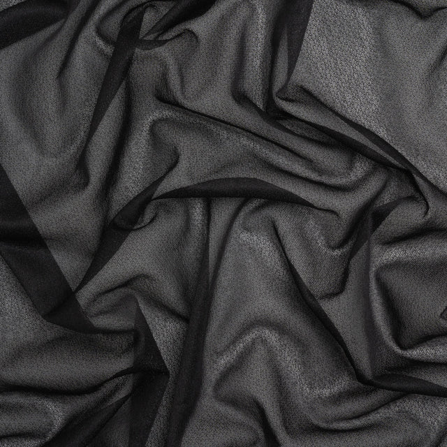 Knit Fusible Interlining, Single Sided - Black