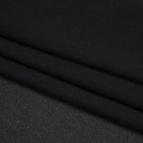 Medium Weight Knit Fusible Interlining, Single Sided - Black