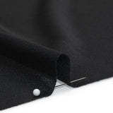 Medium Weight Knit Fusible Interlining, Single Sided - Black