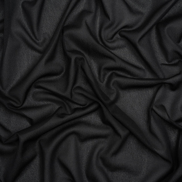 Medium Weight Knit Fusible Interlining, Single Sided - Black