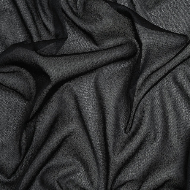 Knit Fusible Interlining, Single Sided by Theory - Black