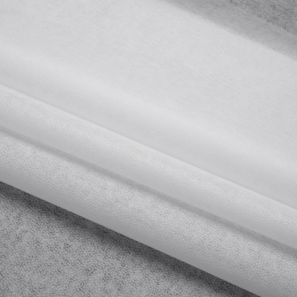 Crisp Non-Woven Fusible Interlining, Single Sided by Theory - White