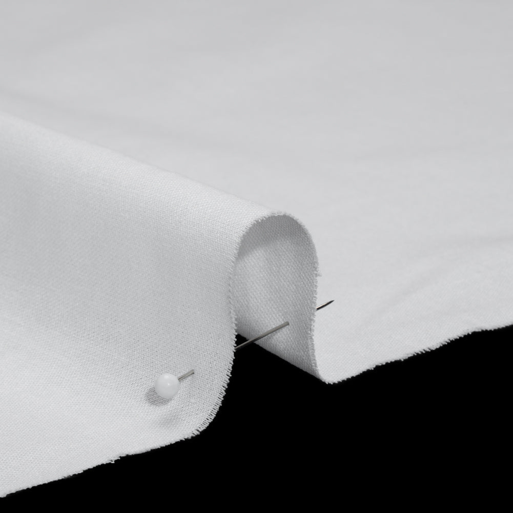 Poly-Cotton Twill Pocketing Fabric - White