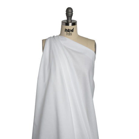 Poly-Cotton Twill Pocketing Fabric - White