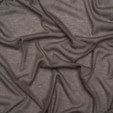 Featherweight Polyester Interlock Knit - Gray - Designer Deadstock