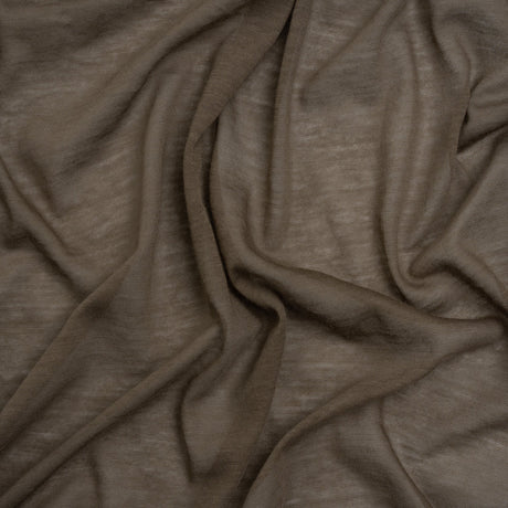 Featherweight Rayon Jersey - Warm Gray - Designer Deadstock