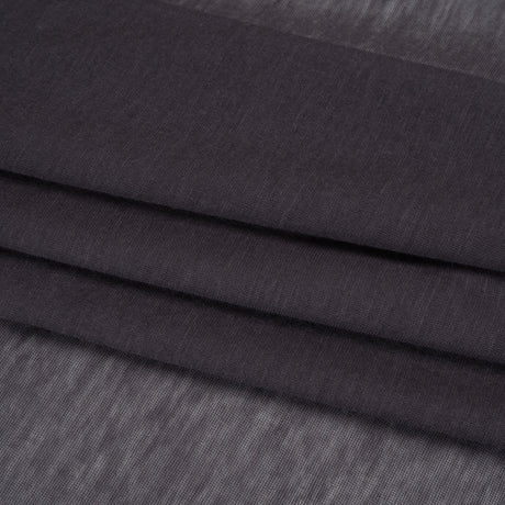 Featherweight Rayon Jersey - Dark Purple - Designer Deadstock