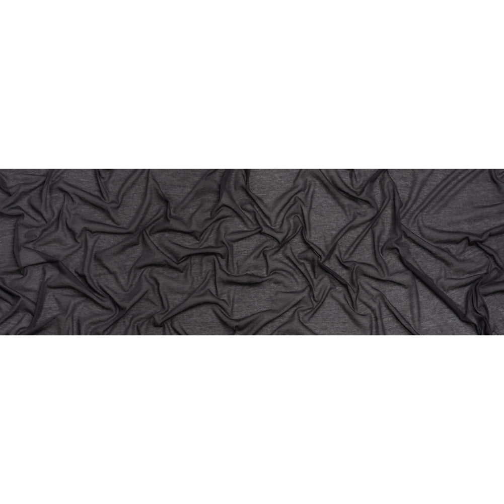 Featherweight Rayon Jersey - Dark Purple - Designer Deadstock