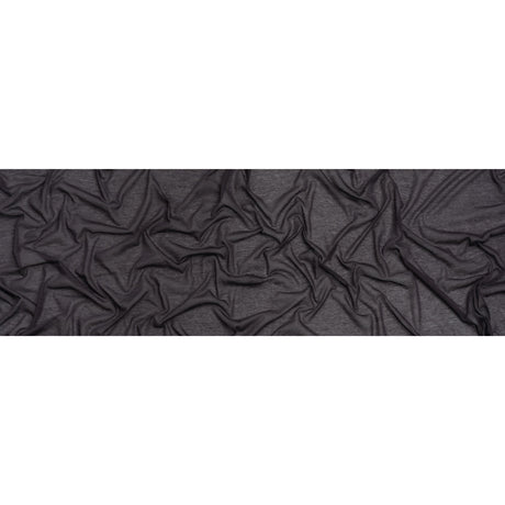 Featherweight Rayon Jersey - Dark Purple - Designer Deadstock