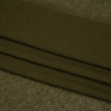 Lightweight Cotton Interlock Knit - Army Green - Designer Deadstock