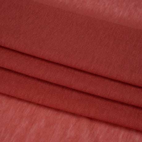 Featherweight Rayon Jersey - Light Red - Designer Deadstock
