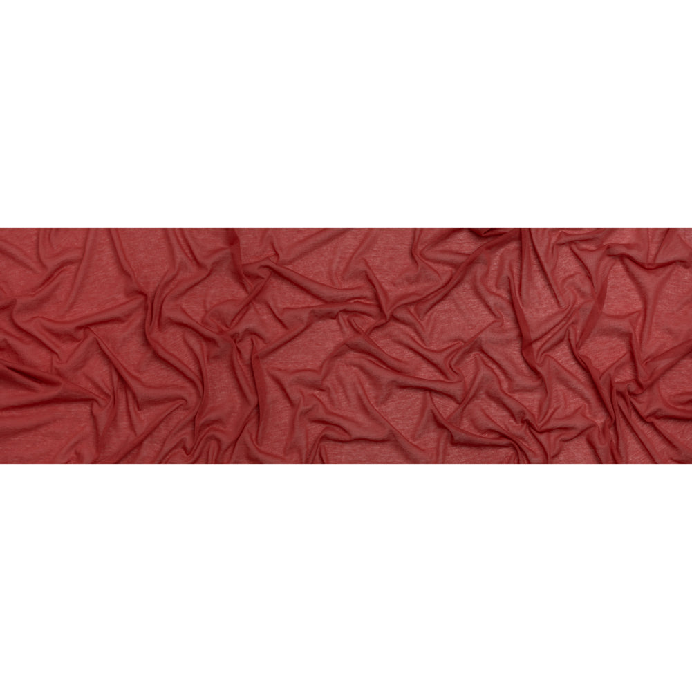 Featherweight Rayon Jersey - Light Red - Designer Deadstock