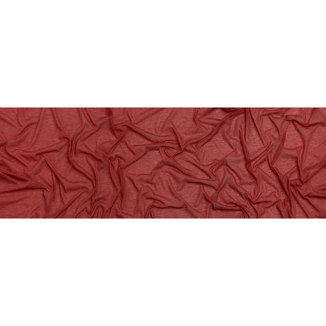 Featherweight Rayon Jersey - Light Red - Designer Deadstock