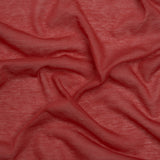 Featherweight Rayon Jersey - Light Red - Designer Deadstock