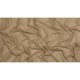 Lightweight Cotton Interlock Knit - Latte Beige - Designer Deadstock