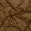 Lightweight Polyester Interlock Knit - Golden Brown - Designer Deadstock