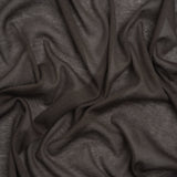Lightweight Rayon Interlock Knit - Dark Gray - Designer Deadstock