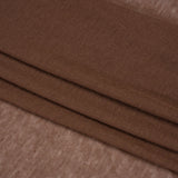 Lightweight Polyester Interlock Knit - Light Brown - Designer Deadstock
