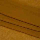 Lightweight Cotton Interlock Knit - Mustard Gold - Designer Deadstock